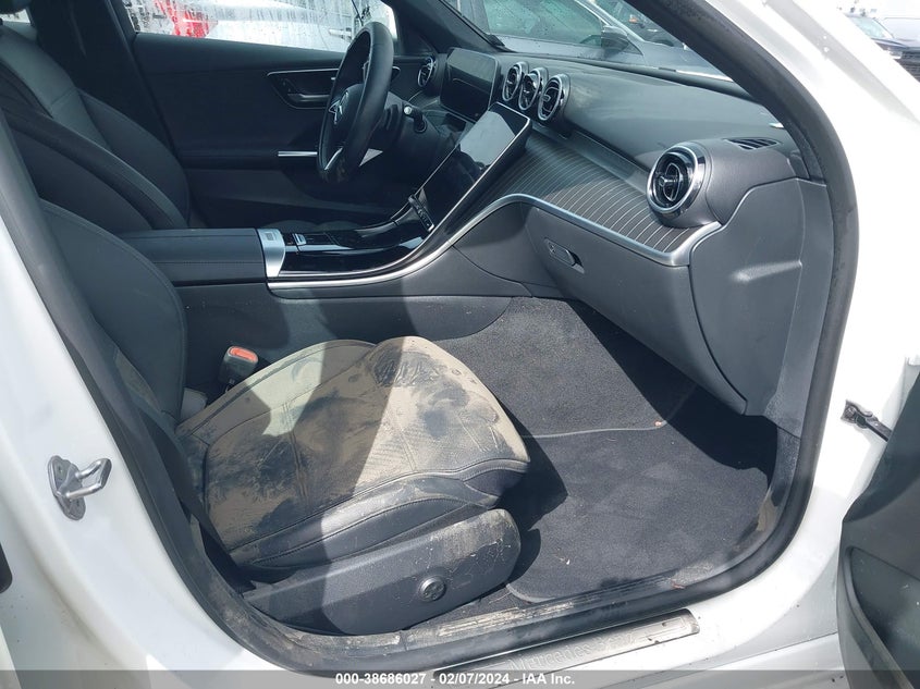 VIN W1KAF4GB8PR077597 2023 MERCEDES-BENZ C 300 SEDAN