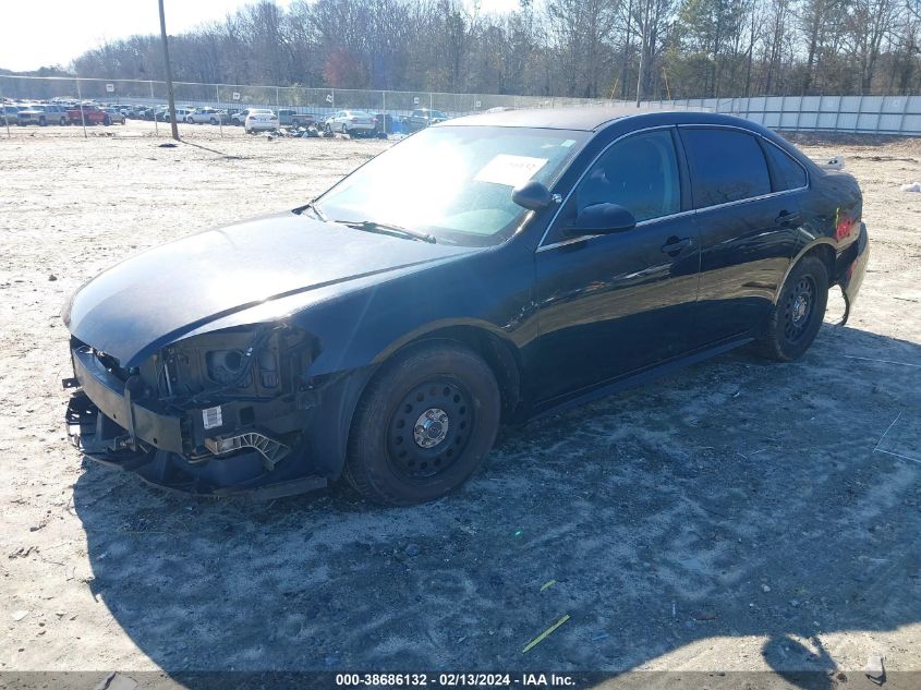 2011 Chevrolet Impala Police VIN: 2G1WD5EM0B1274371 Lot: 38686132