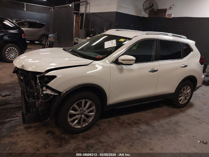 2020 Nissan Rogue Sv Intelligent Awd VIN: KNMAT2MV8LP537451 Lot: 38686213