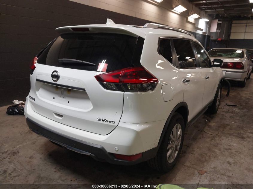 2020 Nissan Rogue Sv Intelligent Awd VIN: KNMAT2MV8LP537451 Lot: 38686213