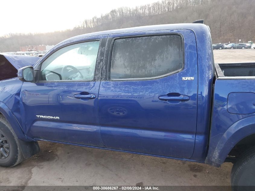 2022 Toyota Tacoma Sr5 V6 VIN: 3TYCZ5AN7NT087432 Lot: 38686267