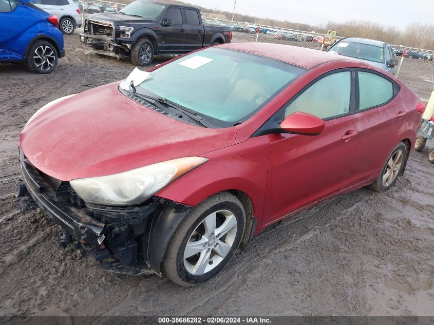 2013 Hyundai Elantra Gls/Limited VIN: 5NPDH4AE7DH242191 Lot: 38686282