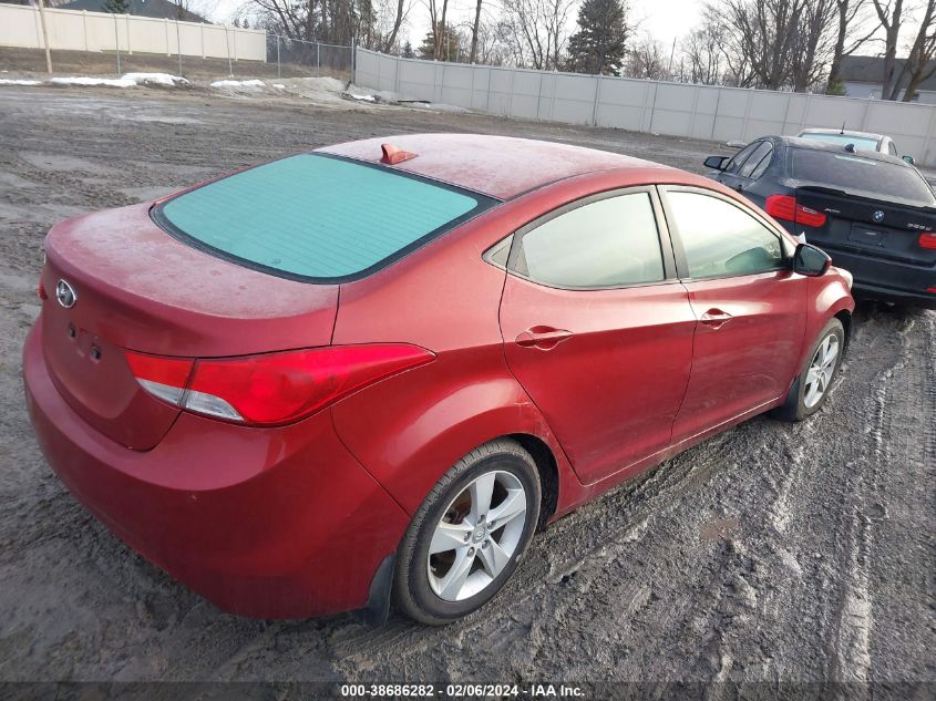 2013 Hyundai Elantra Gls/Limited VIN: 5NPDH4AE7DH242191 Lot: 38686282