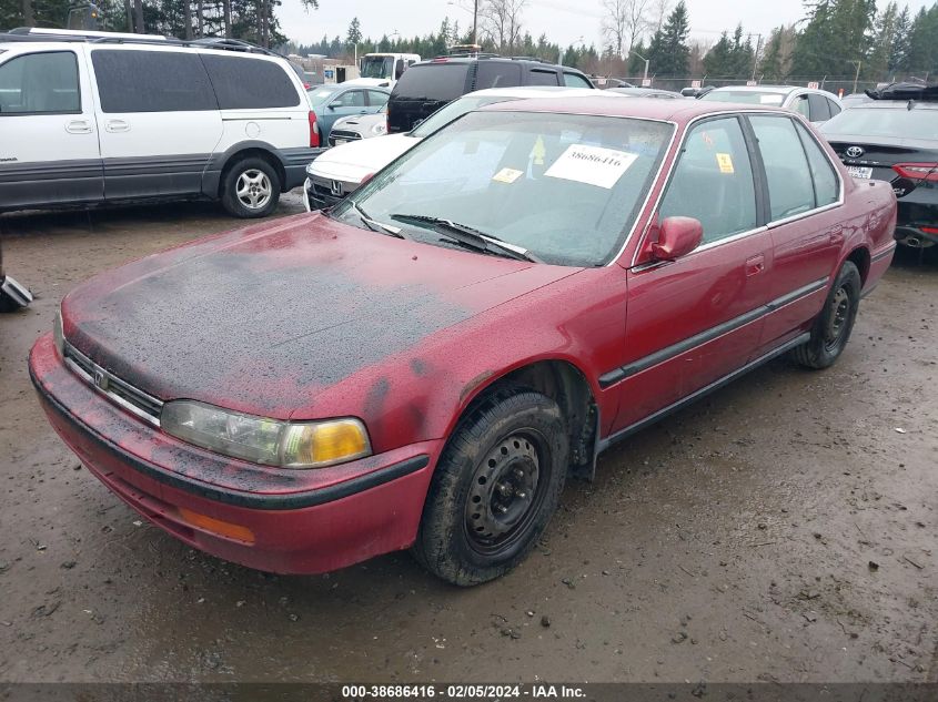 1992 Honda Accord Lx/Ex VIN: JHMCB7651NC002900 Lot: 38686416