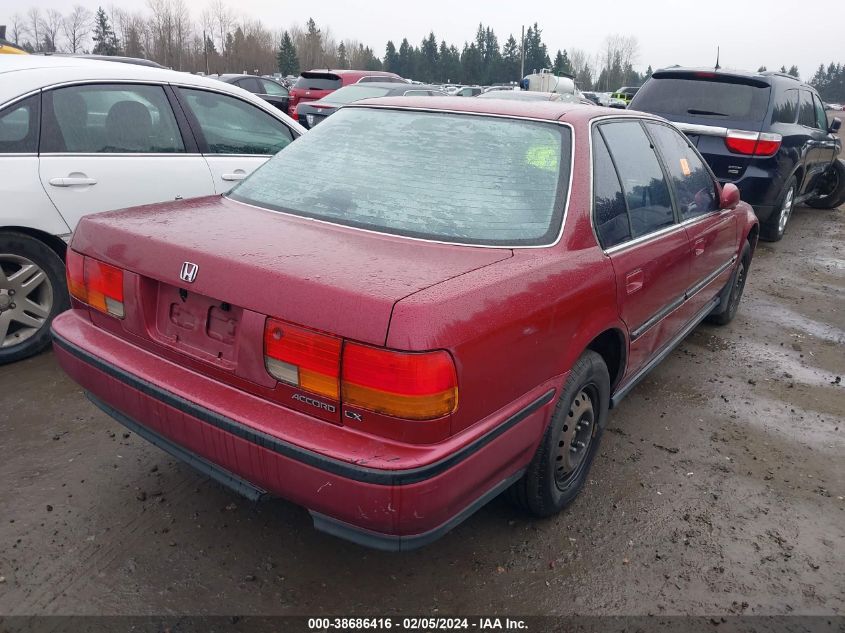 1992 Honda Accord Lx/Ex VIN: JHMCB7651NC002900 Lot: 38686416