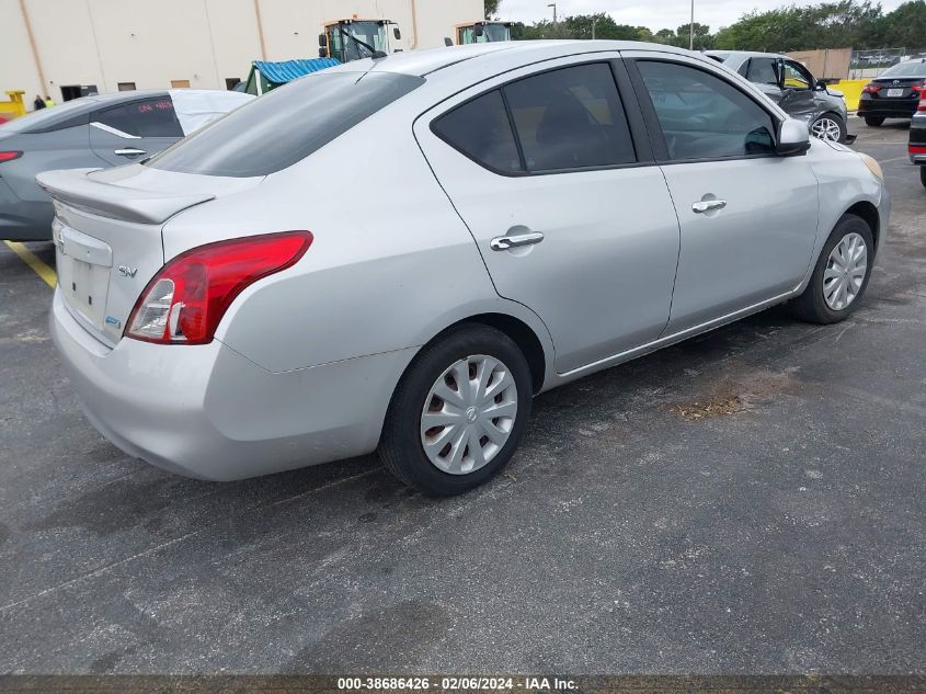 2013 Nissan Versa 1.6 Sv VIN: 3N1CN7AP8DL870075 Lot: 38686426