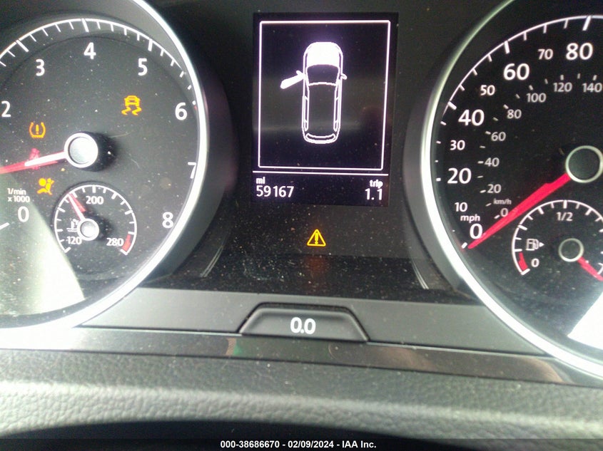 2019 VOLKSWAGEN GOLF ALLTRACK S/SE/SEL - 3VWM17AU5KM516697