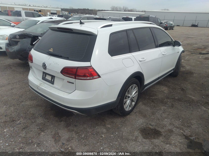 2019 VOLKSWAGEN GOLF ALLTRACK S/SE/SEL - 3VWM17AU5KM516697