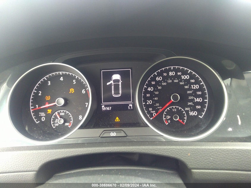 2019 VOLKSWAGEN GOLF ALLTRACK S/SE/SEL - 3VWM17AU5KM516697