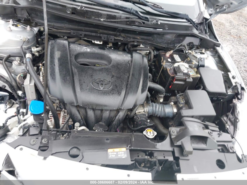 2017 Toyota Yaris Ia VIN: 3MYDLBYV3HY188584 Lot: 38686687