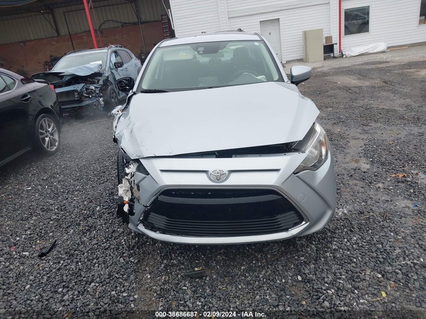 2017 Toyota Yaris Ia VIN: 3MYDLBYV3HY188584 Lot: 38686687