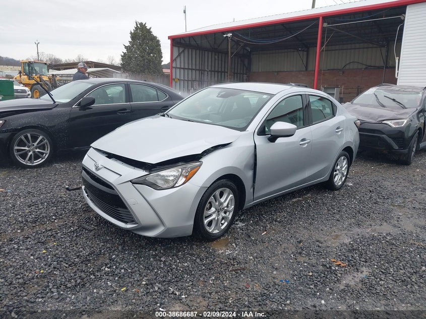 2017 Toyota Yaris Ia VIN: 3MYDLBYV3HY188584 Lot: 38686687
