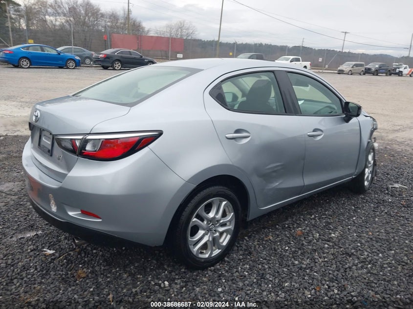 2017 Toyota Yaris Ia VIN: 3MYDLBYV3HY188584 Lot: 38686687