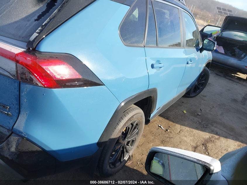 VIN 4T3E6RFV7PU129550 2023 TOYOTA RAV4 XSE