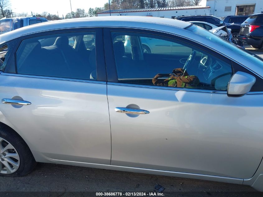 3N1AB7AP9KL607929 2019 Nissan Sentra Sv