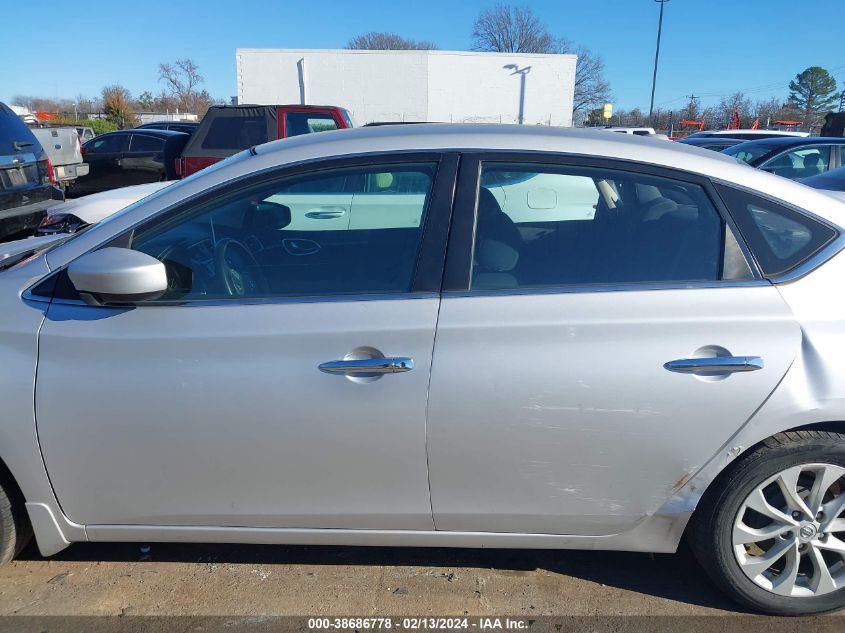 3N1AB7AP9KL607929 2019 Nissan Sentra Sv