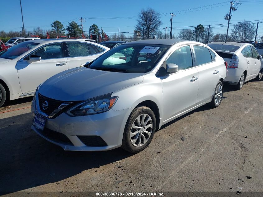 3N1AB7AP9KL607929 2019 Nissan Sentra Sv