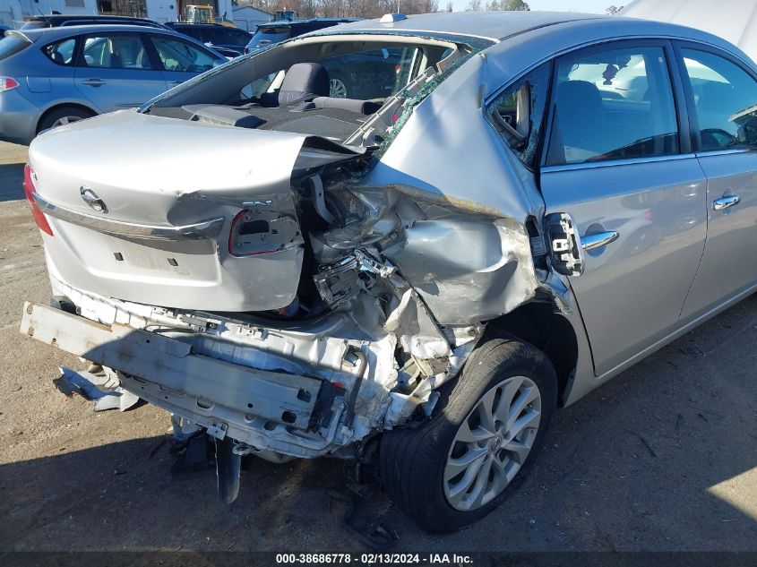 3N1AB7AP9KL607929 2019 Nissan Sentra Sv