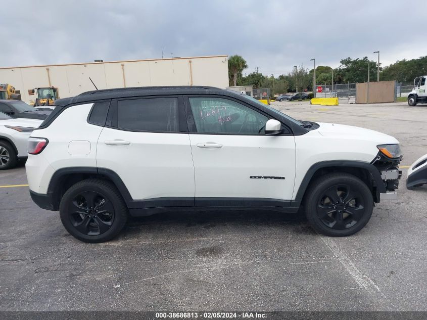 2021 Jeep Compass Altitude 4X4 VIN: 3C4NJDBB4MT595694 Lot: 38686813