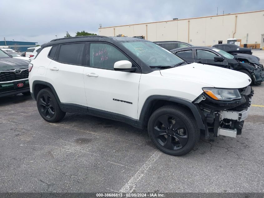 2021 Jeep Compass Altitude 4X4 VIN: 3C4NJDBB4MT595694 Lot: 38686813