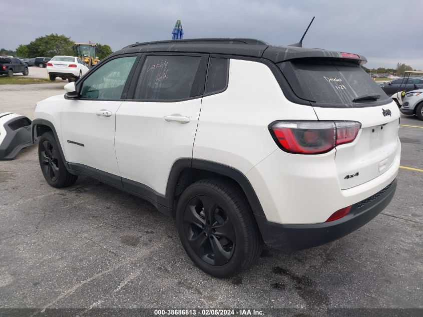 2021 Jeep Compass Altitude 4X4 VIN: 3C4NJDBB4MT595694 Lot: 38686813