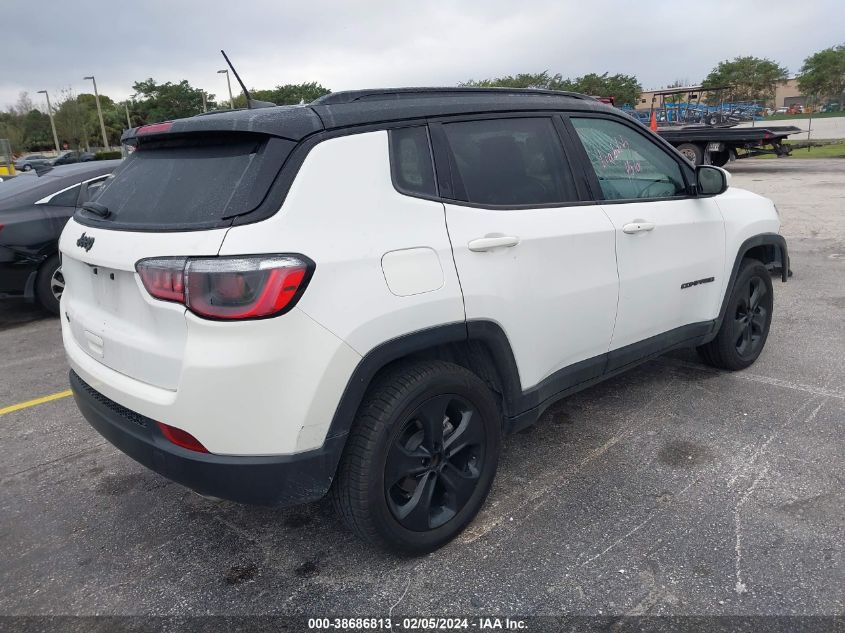 2021 Jeep Compass Altitude 4X4 VIN: 3C4NJDBB4MT595694 Lot: 38686813