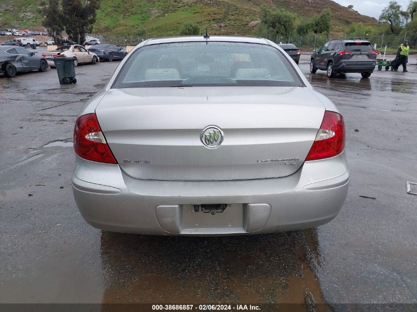 2006 Buick Lacrosse Cx VIN: 2G4WC582661196507 Lot: 38686857