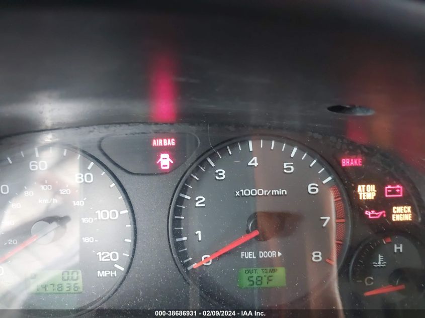 2001 Subaru Forester S VIN: JF1SF65601H704814 Lot: 38686931