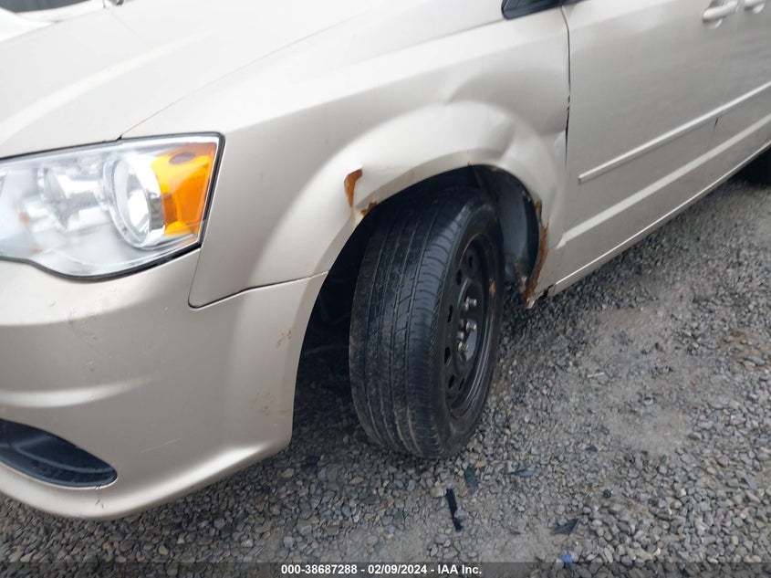 2015 DODGE GRAND CARAVAN AVP/SE - 2C4RDGBG8FR641989