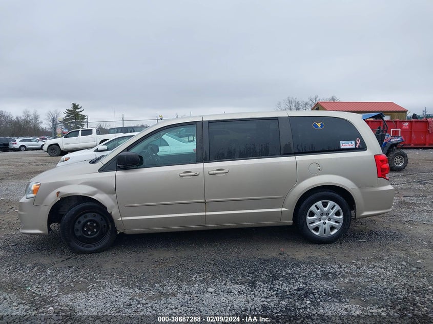 2015 DODGE GRAND CARAVAN AVP/SE - 2C4RDGBG8FR641989