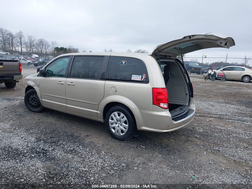 2015 DODGE GRAND CARAVAN AVP/SE - 2C4RDGBG8FR641989