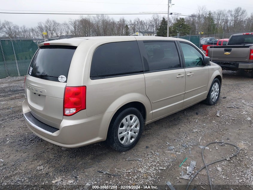 2015 DODGE GRAND CARAVAN AVP/SE - 2C4RDGBG8FR641989