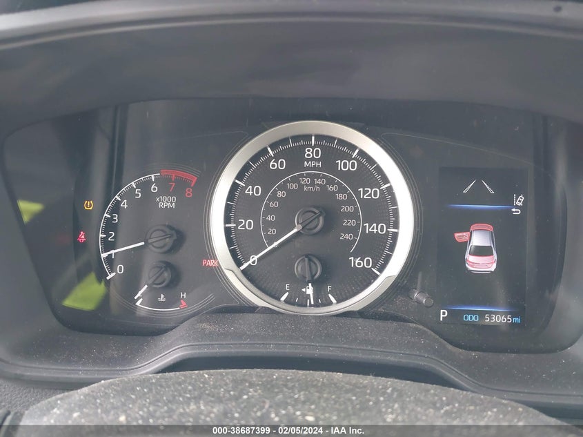 VIN JTDEPMAE4NJ211240 2022 TOYOTA COROLLA LE
