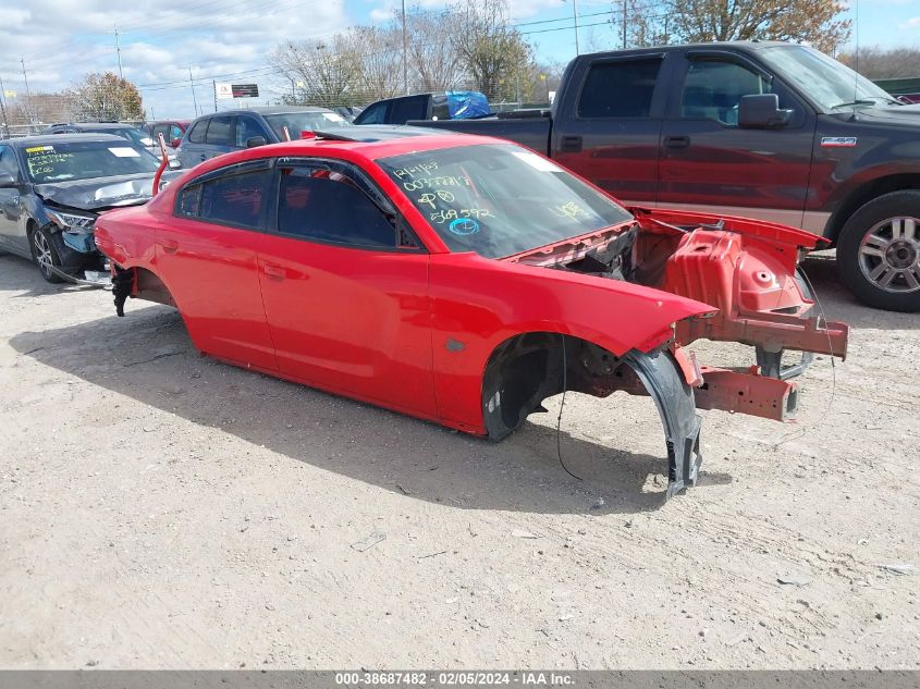 2021 Dodge Charger Scat Pack Rwd VIN: 2C3CDXGJ2MH569592 Lot: 38687482