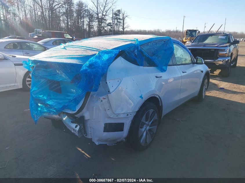 2023 Tesla Model Y Awd/Long Range Dual Motor All-Wheel Drive VIN: 7SAYGDEE2PF626383 Lot: 38687867