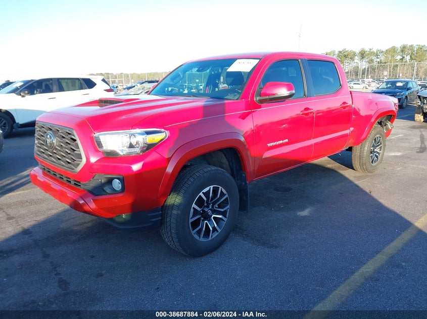 VIN 3TMBZ5DN5NM035316 2022 TOYOTA TACOMA DOUBLE CAB/SR5/TRD SPORT