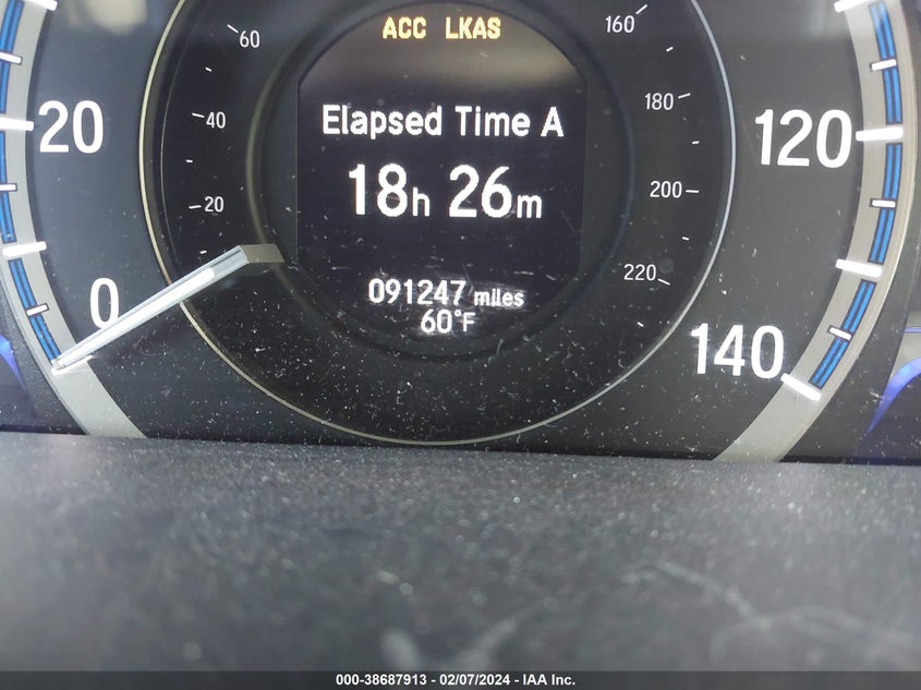 VIN JHMCR6F34HC012877 2017 HONDA ACCORD HYBRID