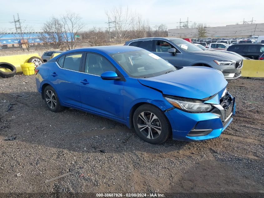 2021 NISSAN SENTRA SV XTRONIC CVT - 3N1AB8CV4MY318478