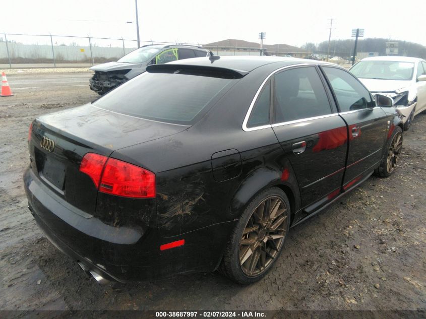 2007 Audi S4 4.2 VIN: WAUGL78E37A252888 Lot: 38687997