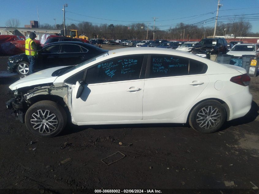 2017 Kia Forte Lx VIN: 3KPFK4A72HE063305 Lot: 38688002