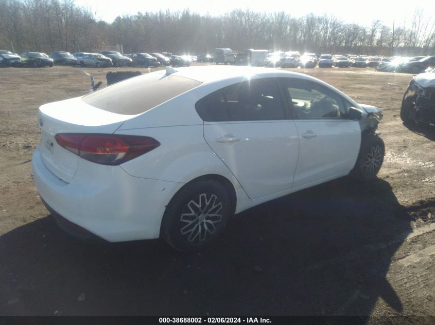 2017 Kia Forte Lx VIN: 3KPFK4A72HE063305 Lot: 38688002