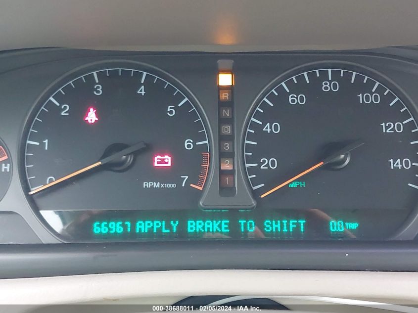 2000 Cadillac Eldorado Esc VIN: 1G6EL12YXYB702089 Lot: 38688011