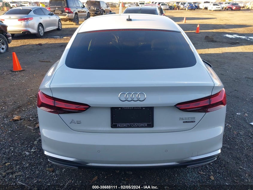2023 AUDI A5 SPORTBACK PREMIUM 45 TFSI S LINE QUATTRO S TRONIC - WAUDACF58PA061956