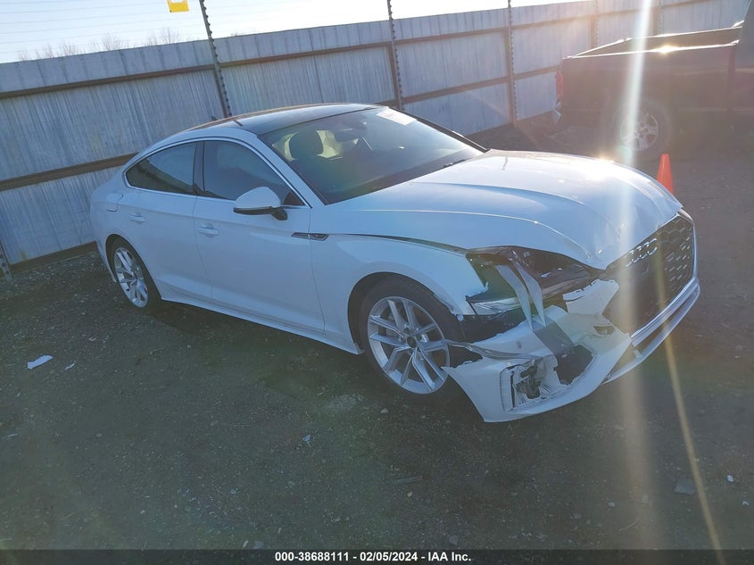 2023 AUDI A5 SPORTBACK PREMIUM 45 TFSI S LINE QUATTRO S TRONIC - WAUDACF58PA061956