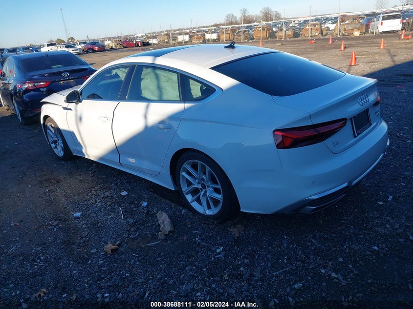 2023 AUDI A5 SPORTBACK PREMIUM 45 TFSI S LINE QUATTRO S TRONIC - WAUDACF58PA061956