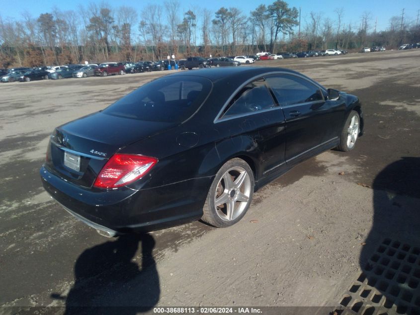 2010 Mercedes-Benz Cl 550 4Matic VIN: WDDEJ8GB9AA024842 Lot: 38688113