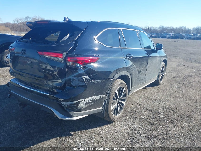 2022 TOYOTA HIGHLANDER VIN: 5TDLZRBH6NS251409