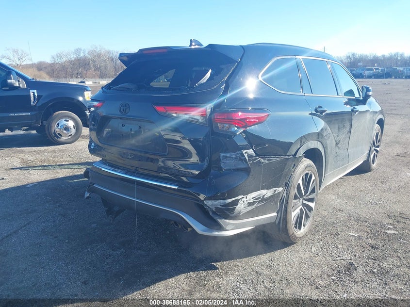 2022 TOYOTA HIGHLANDER VIN: 5TDLZRBH6NS251409