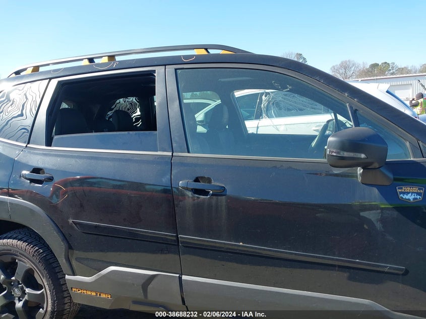 VIN JF2SKAMC7NH529369 2022 SUBARU FORESTER WILDERNESS