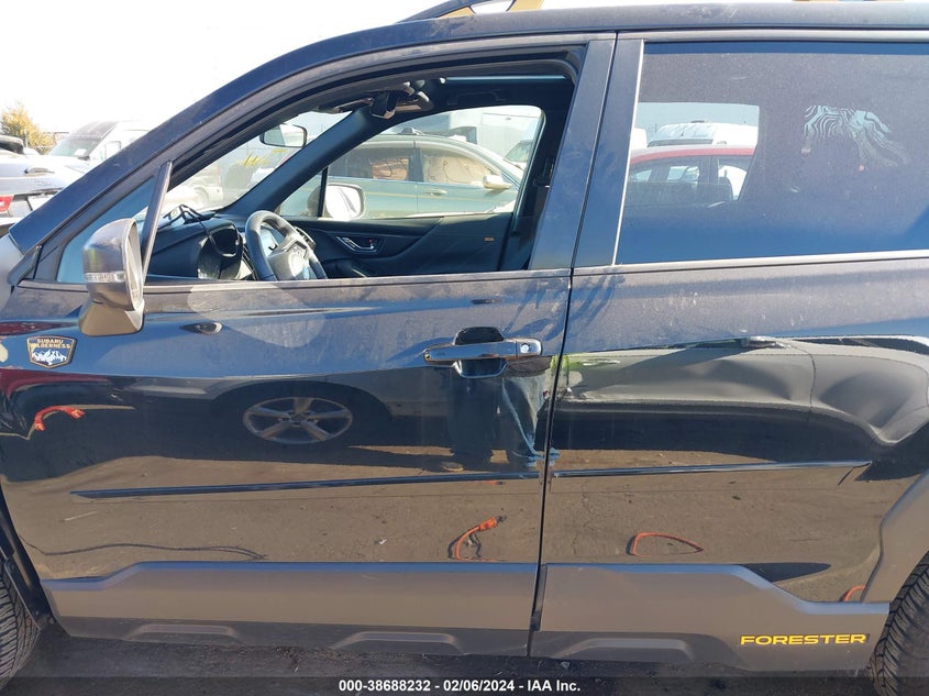 VIN JF2SKAMC7NH529369 2022 SUBARU FORESTER WILDERNESS